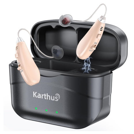Karthus Rechargeable Hearing Aids With Noise Cancelling
