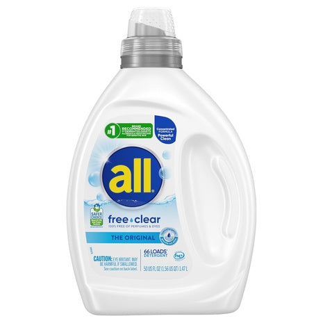 66 Load all Free Clear Laundry Detergent
