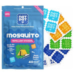 40 NatPat BuzzPatch Mosquito Patches for Adults
