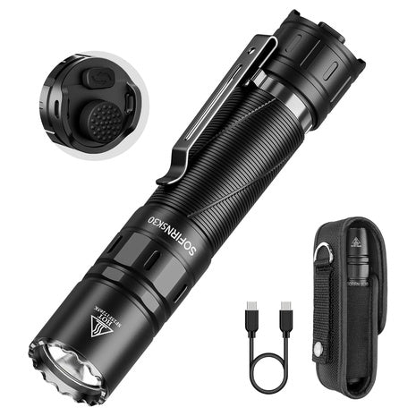 Sofirn SK30 3000 Lumens Rechargeable Tactical Flashlight