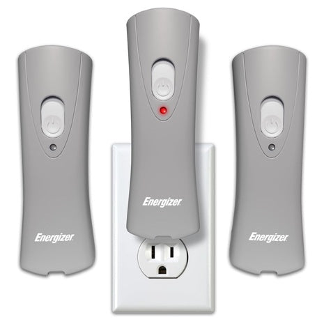 3 Pack Energizer Rechargeable Auto-On LED Flashlights