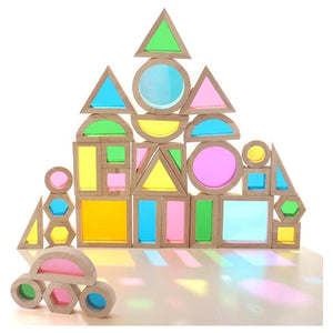 Acrylic Rainbow Blocks