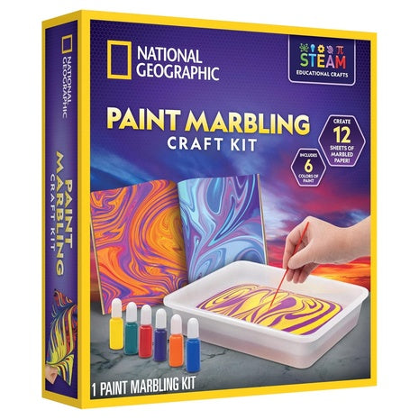 National Geographic Marbling Art Kit