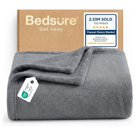 Bedsure Fleece Throw Blanket