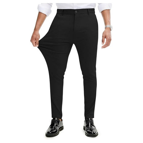 Men’s Slim-Fit Stretch Dress Pants (4 Colors)