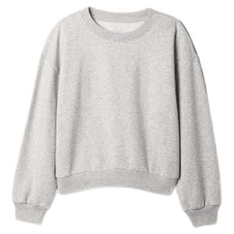 GAP Girl's Logo Crew Classic Sweatshirt