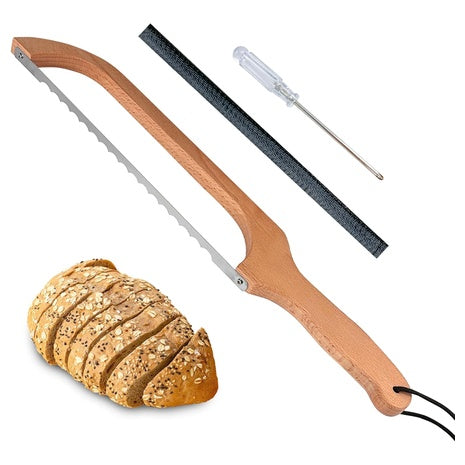 16" Stainless Steel Serrated Bread Slicer