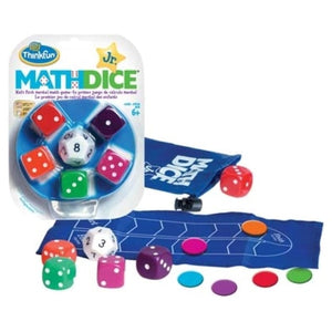 ThinkFun Math Dice Junior Game