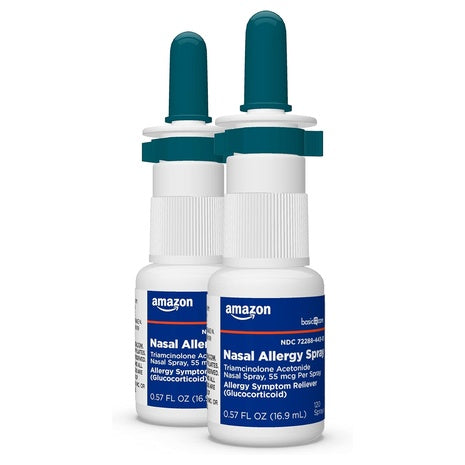 2-Pack Amazon Basic Care Nasal Allergy Spray