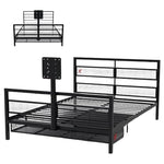 X Rocker Basecamp Full Size Metal Frame Bed