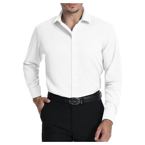 Men’s Stretch Wrinkle-Free Dress Shirt