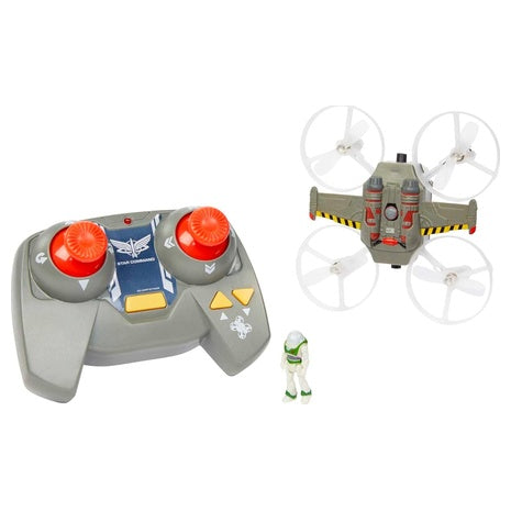 Hot Wheels Space Ranger Jetpack & Buzz Remote-Control Flying Ship