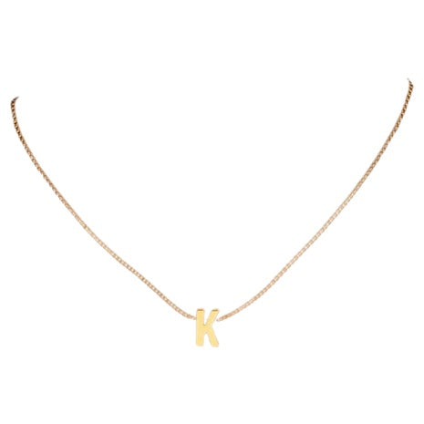 18K Gold Plated Initial Necklaces (All ABC's)