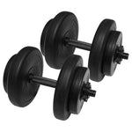 Fitvids 40 lb Adjustable Dumbbell Set