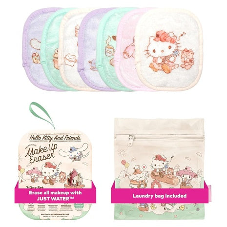 7-Piece Hello Kitty Makeup Eraser Set
