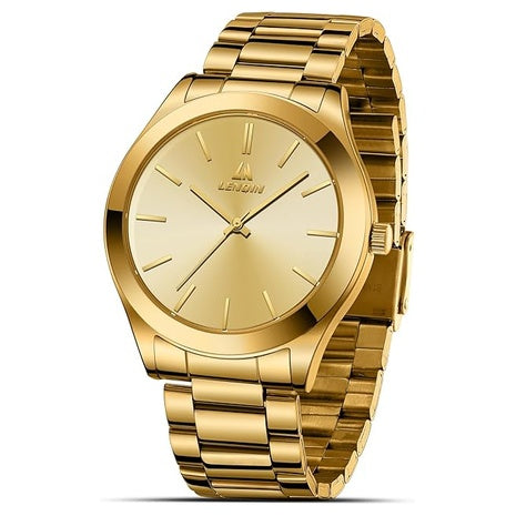Men's Waterproof Stainless Steel Analog Quartz Watch (Various)
