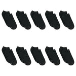 10 Pairs Hanes Women’s Moisture-Wicking No-Show Socks