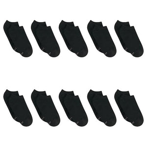 10 Pairs Hanes Women’s Moisture-Wicking No-Show Socks