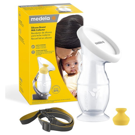 3.4 Oz/100 ml Medela Silicone Breast Milk Collector With Stopper