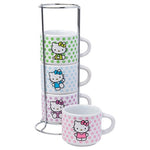 4-Piece Hello Kitty Espresso Cup Set