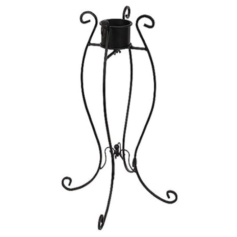 Sunnydaze Graceful Curved Outdoor Gazing Globe Metal Stand