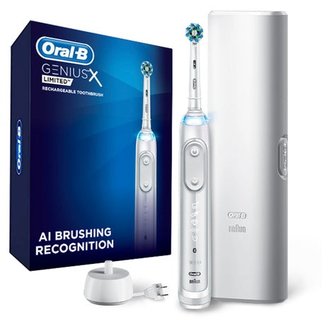 Oral-B Genius X Limited Rechargeable Electric Toothbrush (2 Colors)