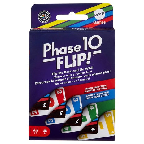 Phase 10 Flip Card Game
