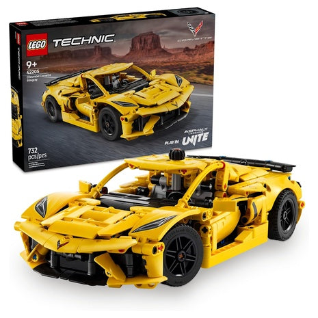 732-Piece LEGO Technic Chevrolet Corvette Stingray Building Set (42205)