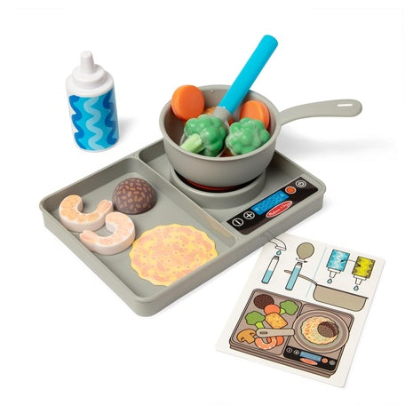 Melissa & Doug Simmer & Stir Stovetop Play Set