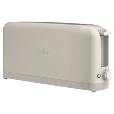 Bella 900W Fits-Anywhere 2-Slice Slim Toaster (Oatmilk)