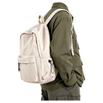 18.1" Water-Resistant Nylon Backpack