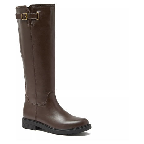 Women's Leather Knee High Riding Boots
