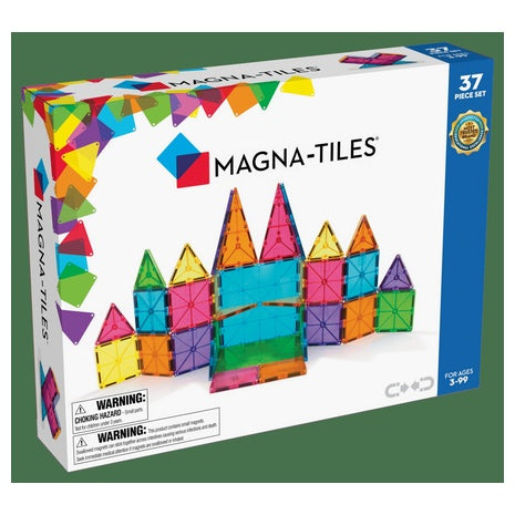 Magna-Tiles 37-Piece Magnetic Construction Set