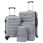 4-Piece Wrangler Luggage And Packing Cubes Set (2 Colors)
