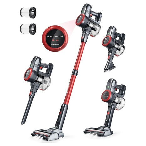 Cordless Brushless Stick Vacuum Cleaner w/ LED Display