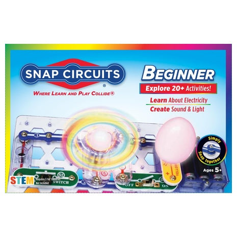 Snap Circuits Beginner, Electronics Exploration Kit (SCB-20)