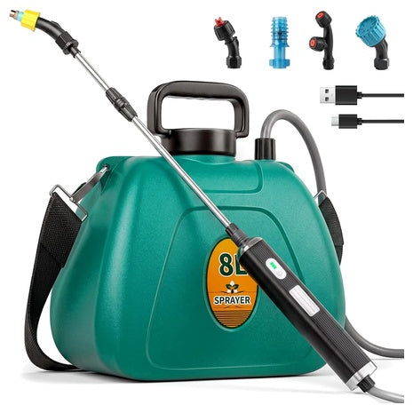 Cybpok 2 Gallon 7.4V Battery Powered Garden Sprayer