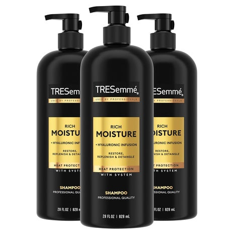 3-Count 28 Fl oz TRESemme Rich Moisture Hydrating Shampoo