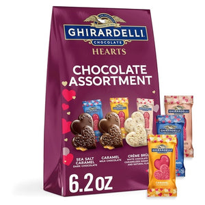 Ghirardelli Duet Hearts Chocolate Assortment (Kof-K Dairy)