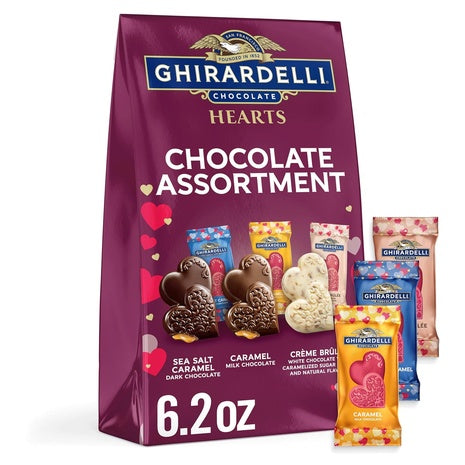 Ghirardelli Duet Hearts Chocolate Assortment (Kof-K Dairy)