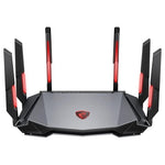 MSI RadiX AXE6600 WiFi 6E Tri-Band Gaming Router With AI QoS Support