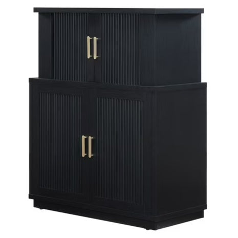 Beautiful Drew Elegant Design Bar Cabinet