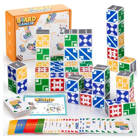 Shape Color Rush Pattern Matching Board Game
