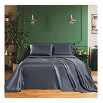 4-Piece Satin Bed Queen Sheet Set