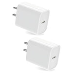 2-Pack 20W USB-C Wall Charger