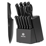 14-Piece Nulas Kitchen Knife Set With Block