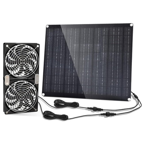 Solar 30W Panel Exhaust Fan