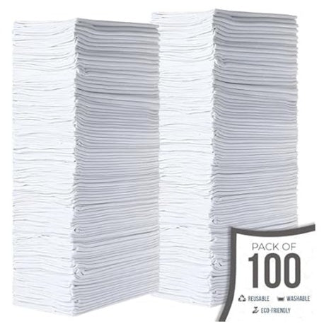 100-Pack Commercial Grade Premium Shop Towels