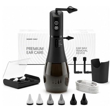 WONDER FAMILY Electric Ear Cleaner & Earwax Removal Kit