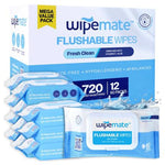 720 Ultra Flushable Wipes